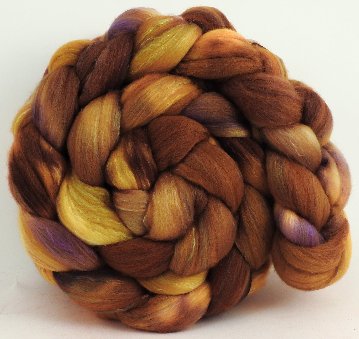 Gingersnap (5.6 oz) - Organic Polwarth / Tussah silk (80/20)