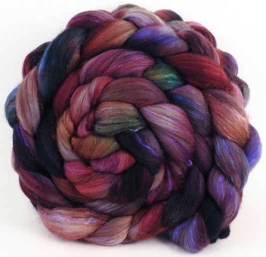 Autumn Asters (6 oz) - 18.5 mic merino/ camel/ brown alpaca/ mulberry silk/ (40/20/20/20)