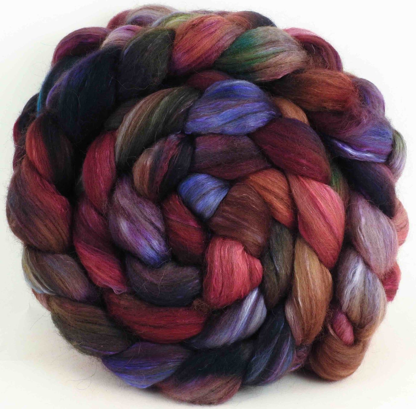 Autumn Asters (6 oz) - 18.5 mic merino/ camel/ brown alpaca/ mulberry silk/ (40/20/20/20)
