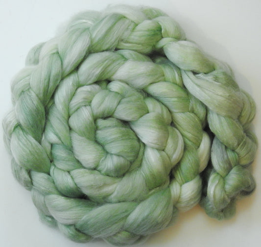 Aloe-  Batt in a Braid #5 -(6.3 oz.) Merino/ Camel/ silk/ faux cashmere/ firestar (25/25/25/12/12)