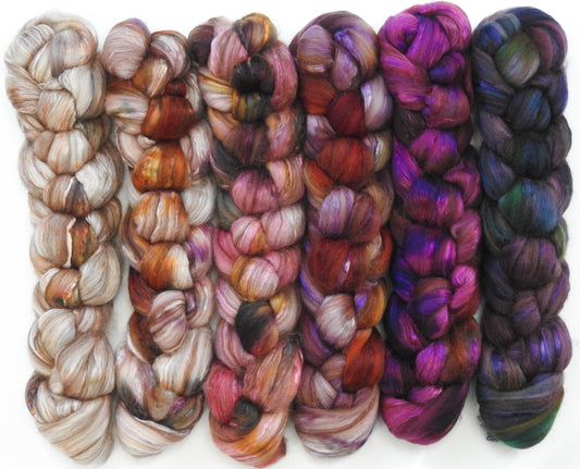 Let Them Eat Cake (8.2 oz)- 18.5 mic merino/ camel/ brown alpaca/ mulberry silk/ (40/20/20/20)