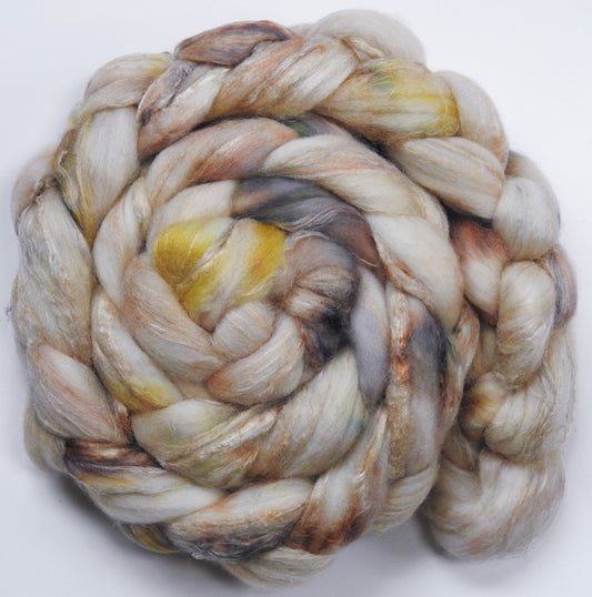 Meringue (5.8 oz)- Merino/ Tussah Silk/ Natural Flax (50/25/25)