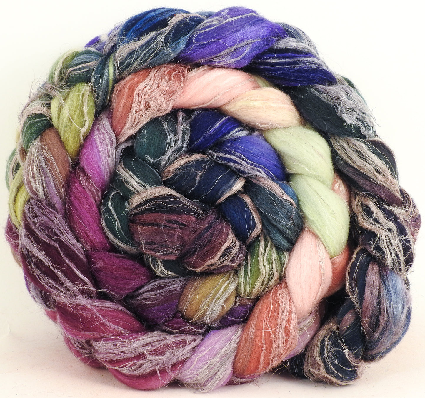 Mission Fig - Merino/ Tussah Silk/ Natural Flax (50/25/25)