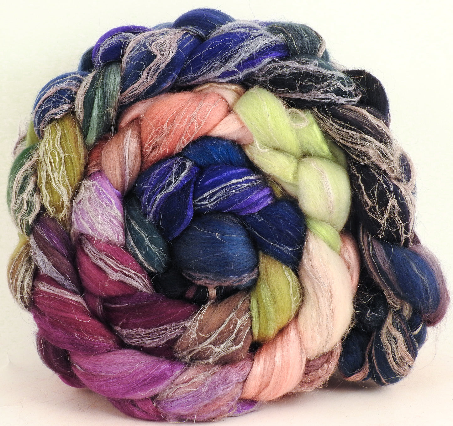 Mission Fig - Merino/ Tussah Silk/ Natural Flax (50/25/25)