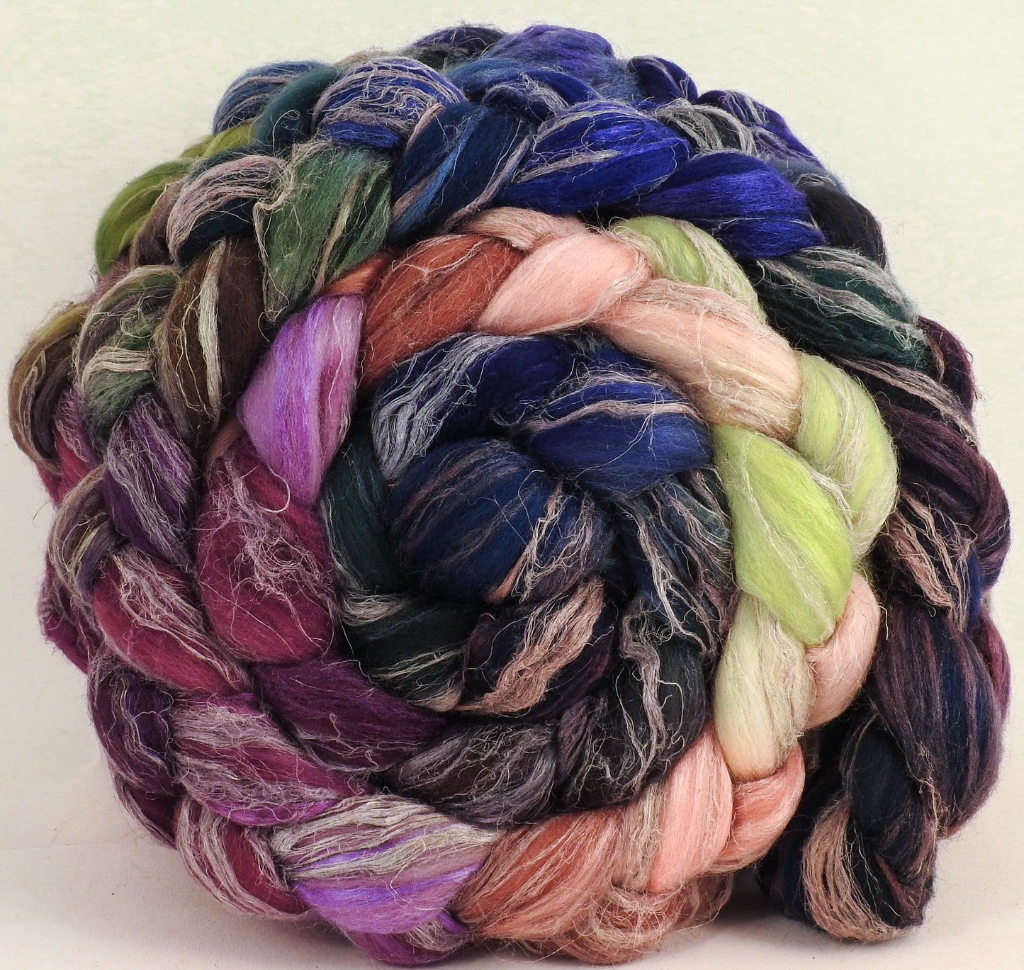 Mission Fig - Merino/ Tussah Silk/ Natural Flax (50/25/25)