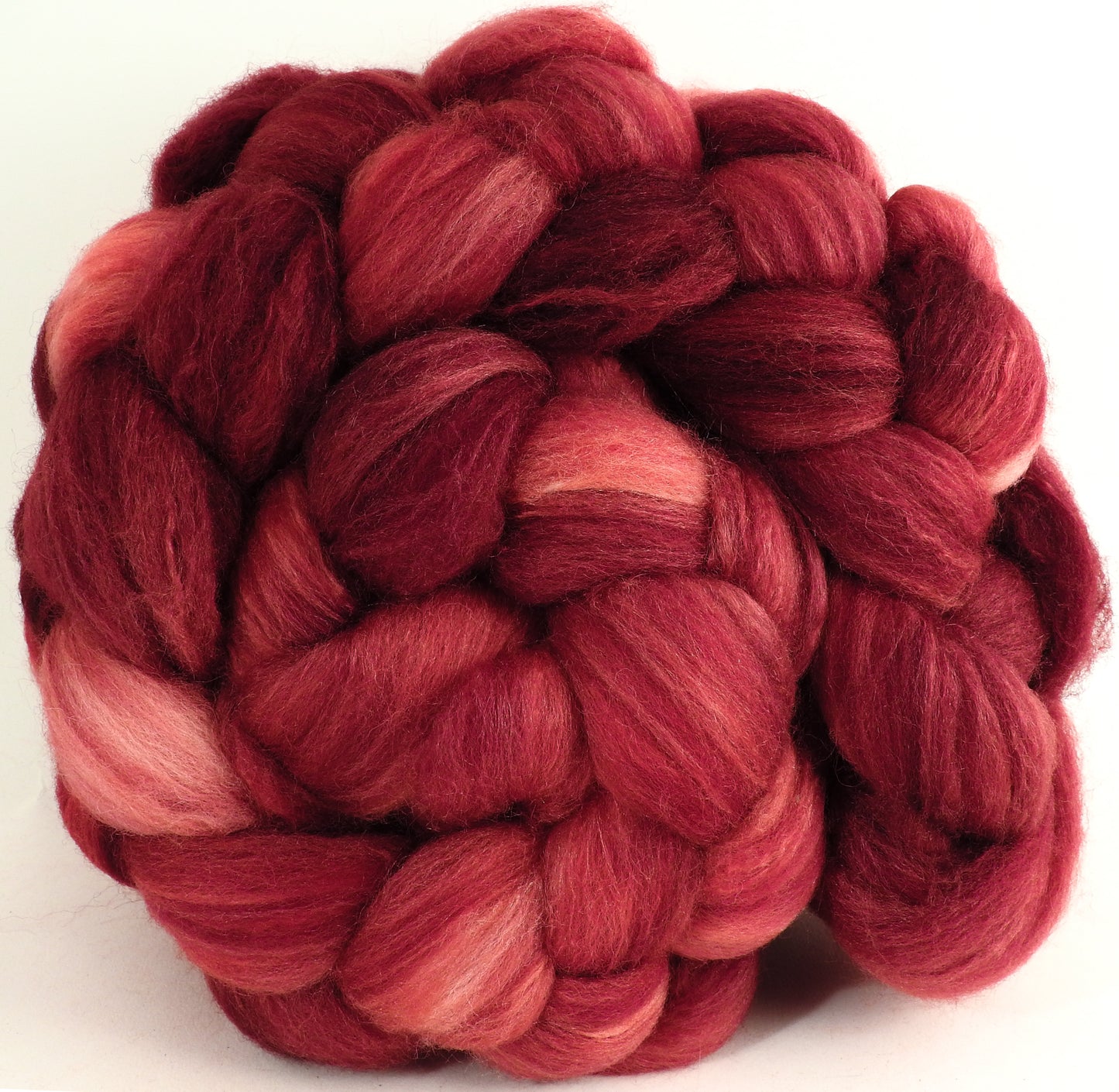 Crimson (5.7 oz) - British Southdown/ tussah top (65/ 35)