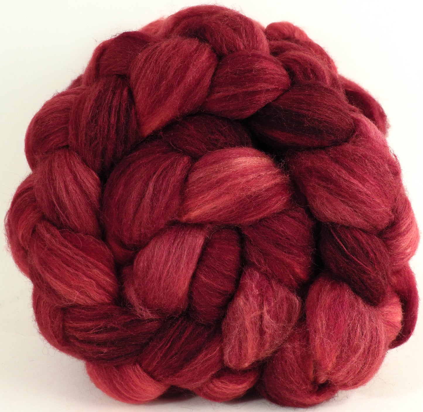 Crimson (5.7 oz) - British Southdown/ tussah top (65/ 35)