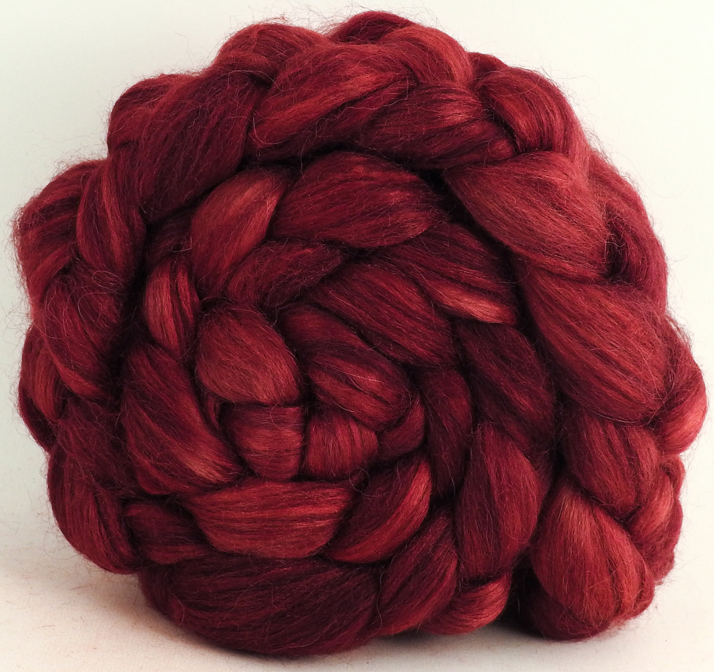 Crimson - Grey Alpaca/Tussah Silk (50/50)