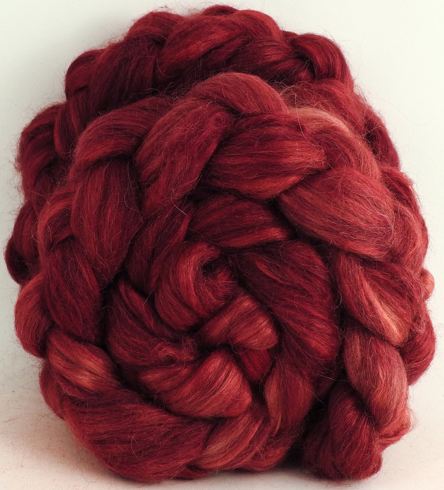 Crimson - Grey Alpaca/Tussah Silk (50/50)