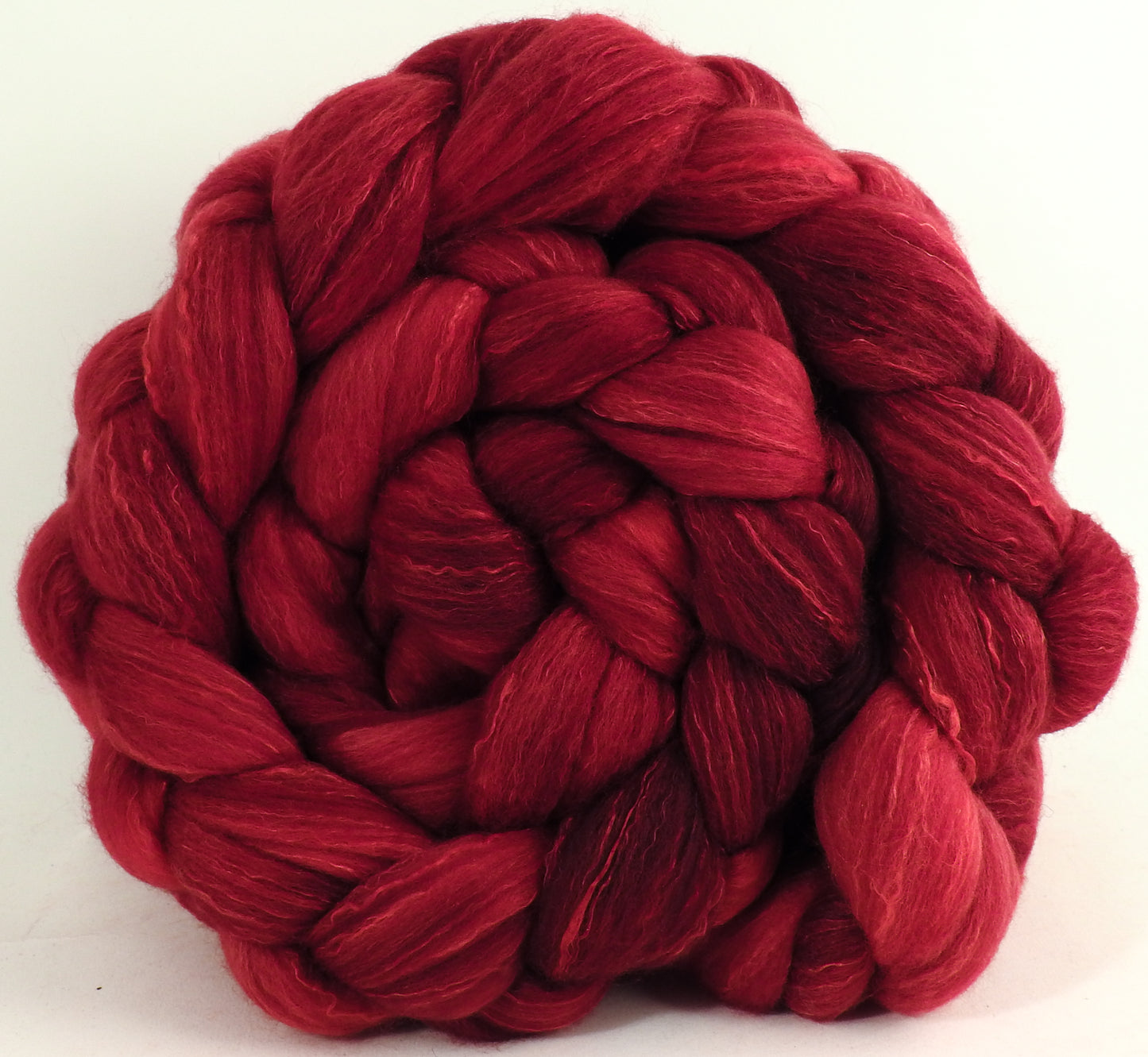 Crimson - Organic Polwarth / Tussah silk (80/20)