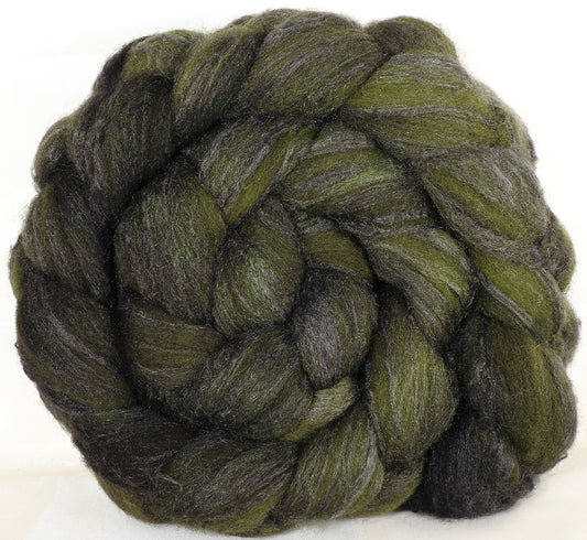 British Southdown/ tussah top (65/ 35) -Camoflage-5.5 oz. - Inglenook Fibers