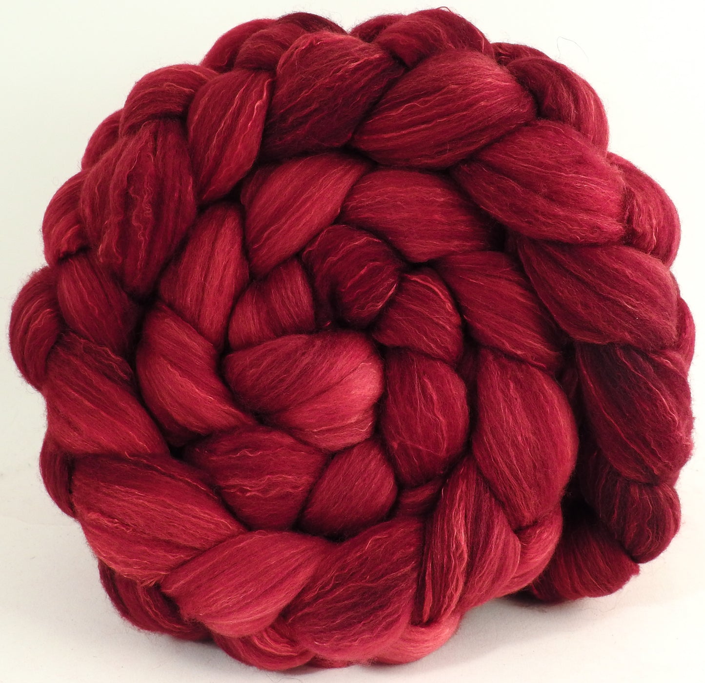 Crimson - Organic Polwarth / Tussah silk (80/20)