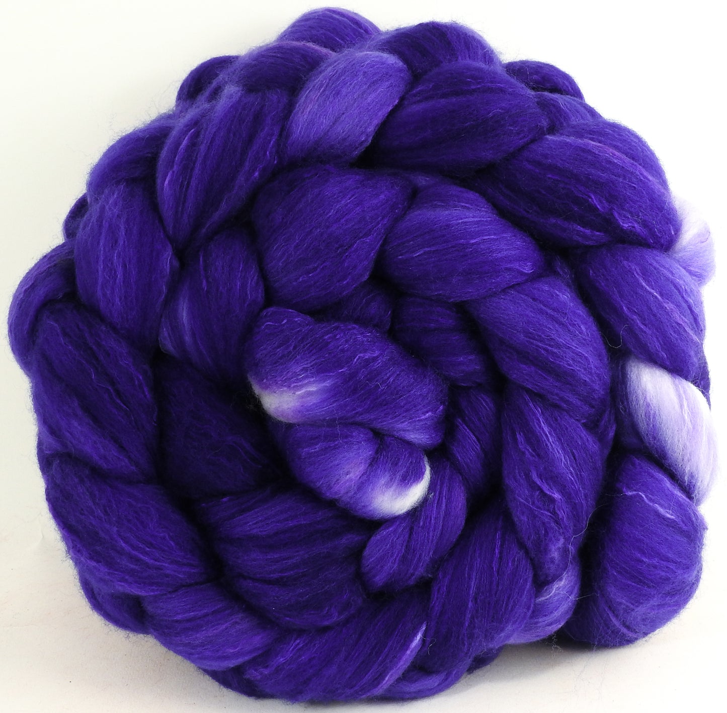 Ultraviolet (5.8 oz) - Organic Polwarth / Tussah silk (80/20)