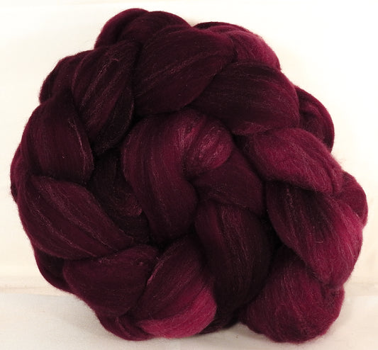 Rambouillet /tussah silk (75/25) - Black Cherry (5.2 oz.) - Inglenook Fibers