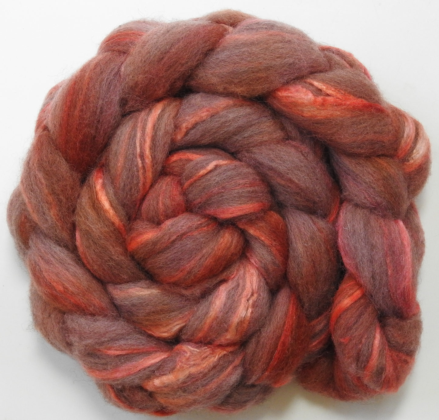 Flamingo - Grey Shetland/ Tussah Silk (70/30) - (5.4 oz)