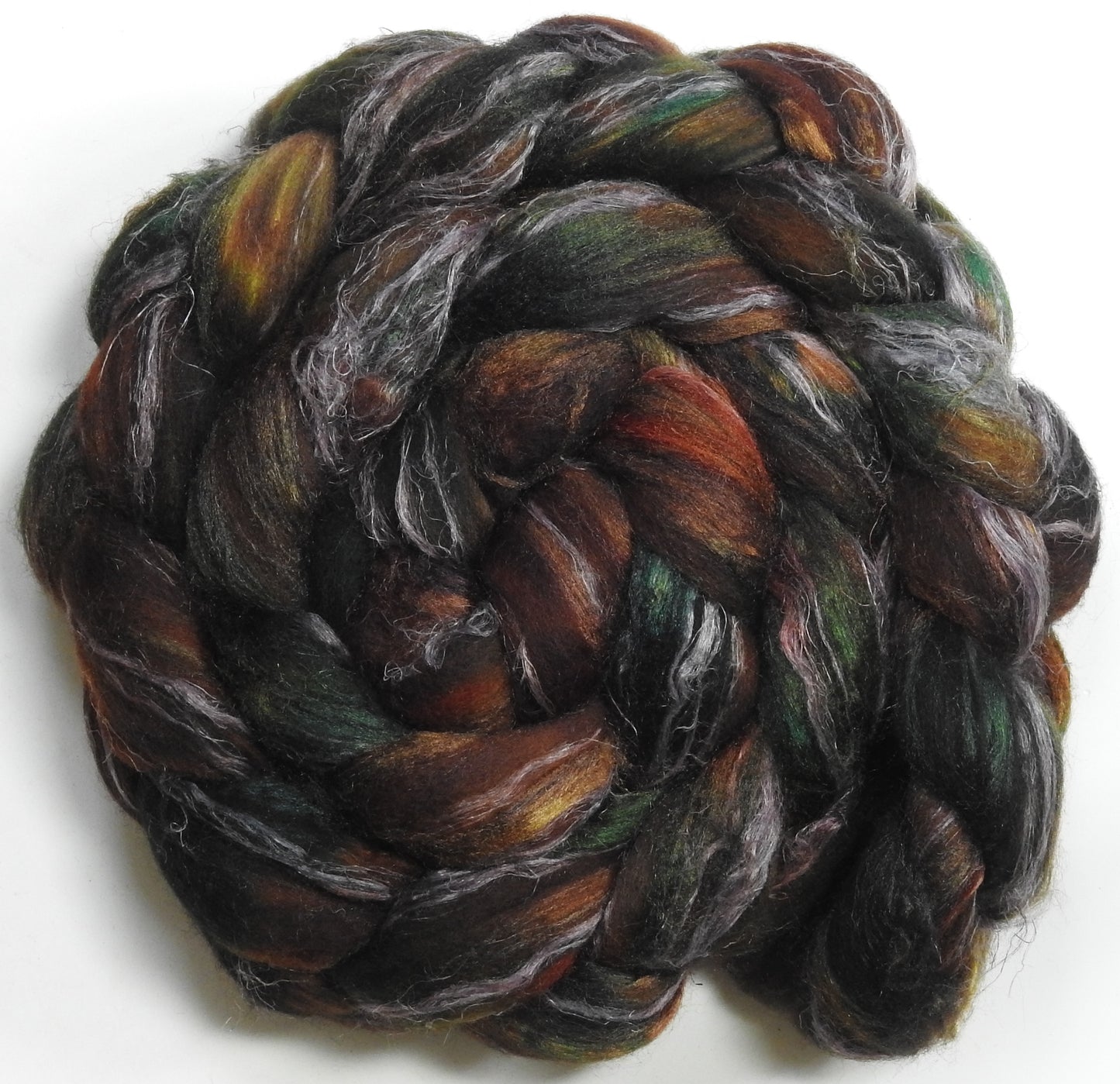 Pinecone (5.2 oz) - Merino/ Tussah Silk/ Natural Flax (50/25/25)