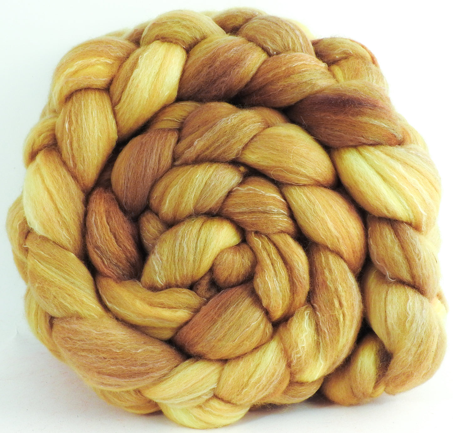 Gold Bar (6 oz) - Organic Polwarth / Tussah silk (80/20)