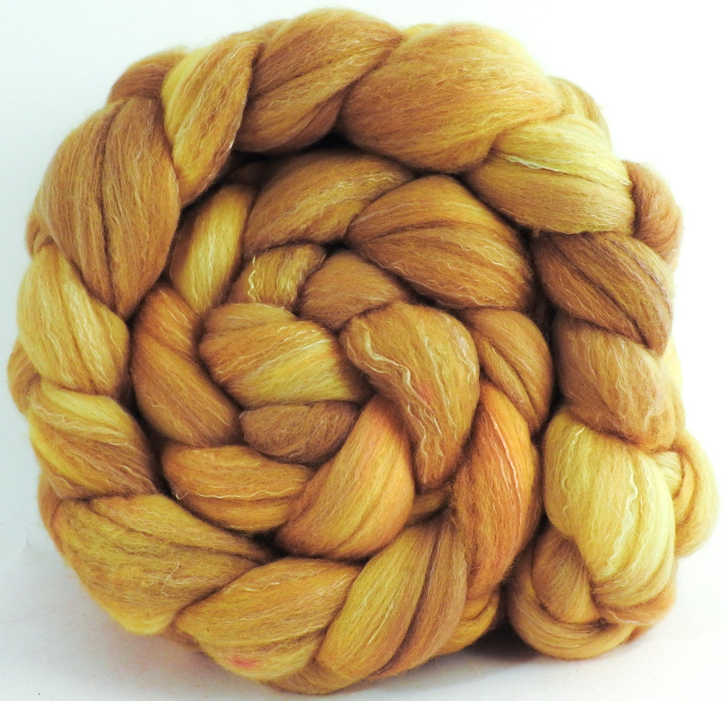 Gold Bar (6 oz) - Organic Polwarth / Tussah silk (80/20)