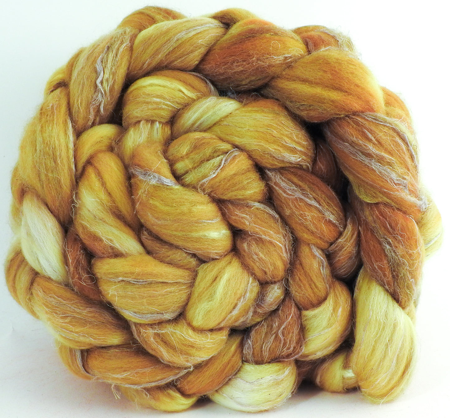 Gold Bar (5.4 oz) - Merino/ Tussah Silk/ Natural Flax (50/25/25)