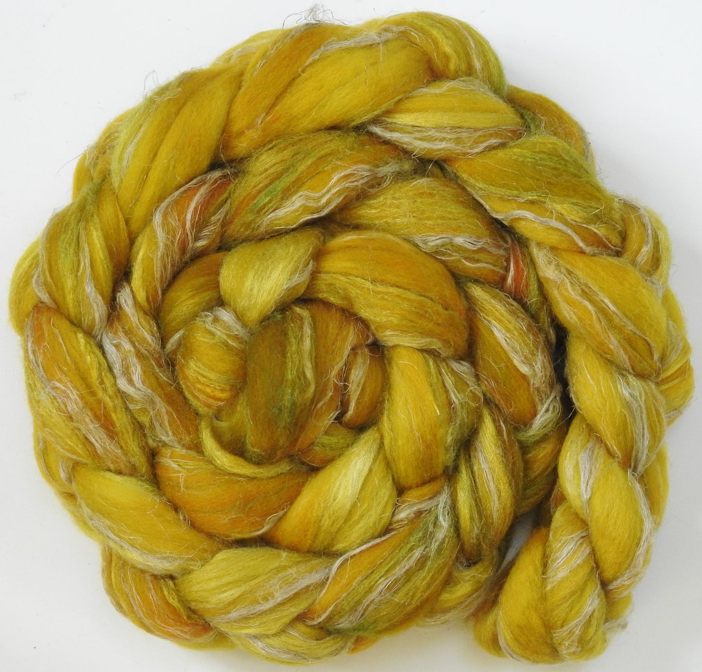 Sunflower (5.6 oz) - Merino/ Tussah Silk/ Natural Flax (50/25/25)