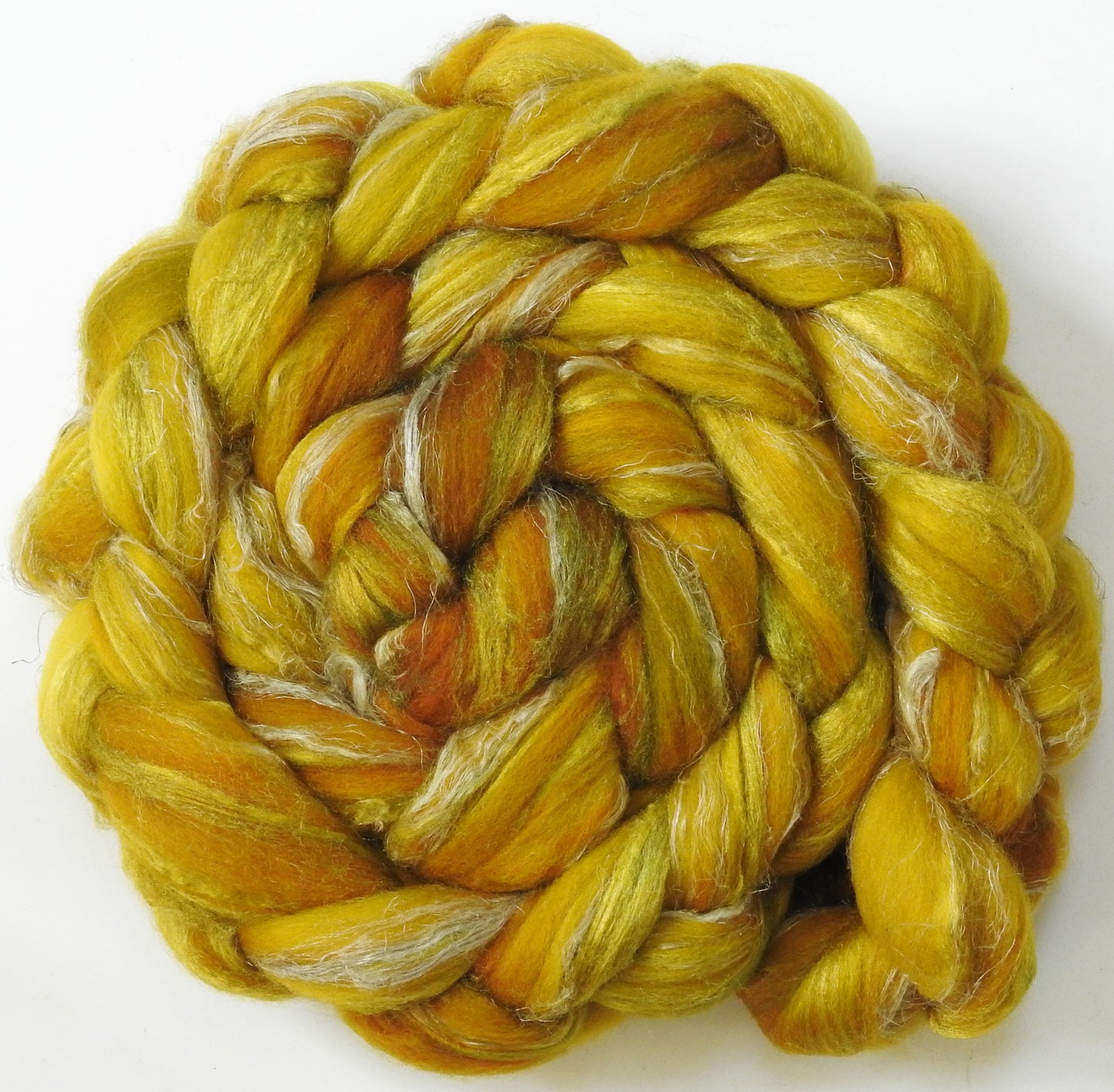 Sunflower (5.6 oz) - Merino/ Tussah Silk/ Natural Flax (50/25/25)