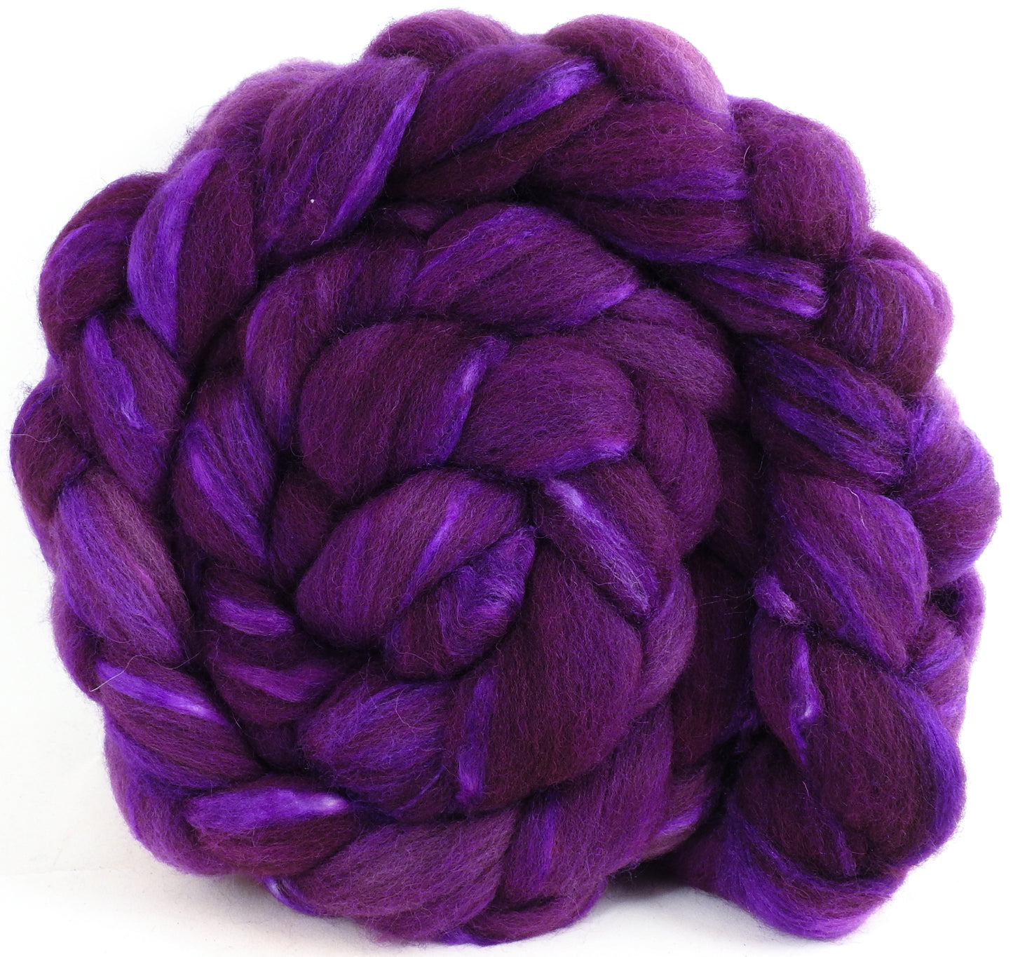 Byzantium (6.1 oz) - Grey Shetland/ Tussah Silk (70/30)