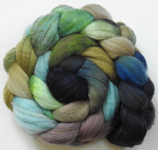 Downpour - (5.3 oz) Organic Polwarth / Mulberry silk (80/20)
