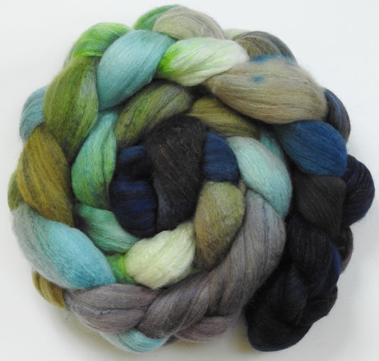 Downpour - (5.2 oz) Organic Polwarth / Mulberry silk (80/20)