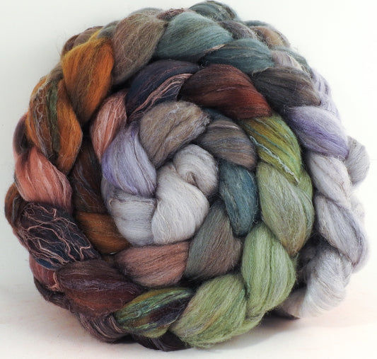 Winter Wren - (5.6 oz) Merino/ Tussah Silk/ Natural Flax (50/25/25)