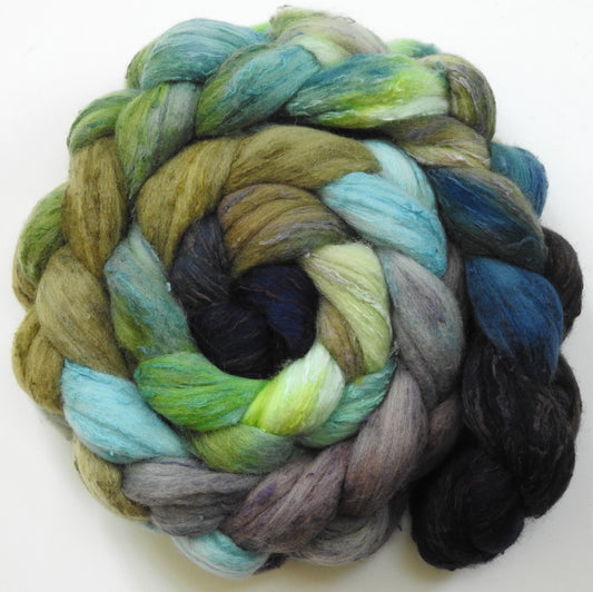 Downpour - 25 micron Merino/ Silk Slubs (70/30)