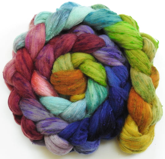 Pasque Flower (5.6 oz)- 25 micron Merino/ Silk Slubs (70/30)