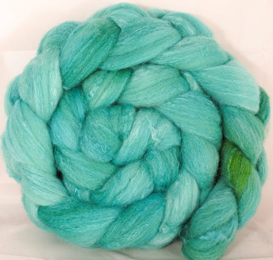 British Southdown/ tussah top (65/ 35) - Robin's Egg - 5.1 oz. - Inglenook Fibers