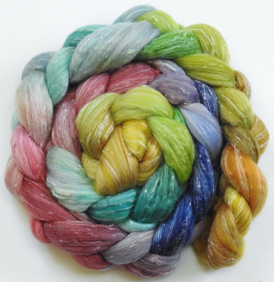 Pasque Flower (5.7 oz) - Merino/ Bamboo/ Tweed Blend (⅓ each)