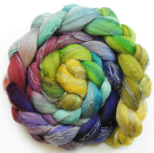 Pasque Flower - Merino/ Tussah Silk/ Natural Flax (50/25/25)