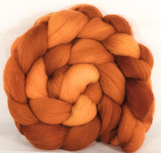 Falkland top for spinning -Turmeric - 5 oz. - Inglenook Fibers