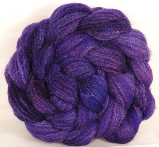 British Southdown/ tussah top (65/ 35) - Iris - 5.3 oz. - Inglenook Fibers