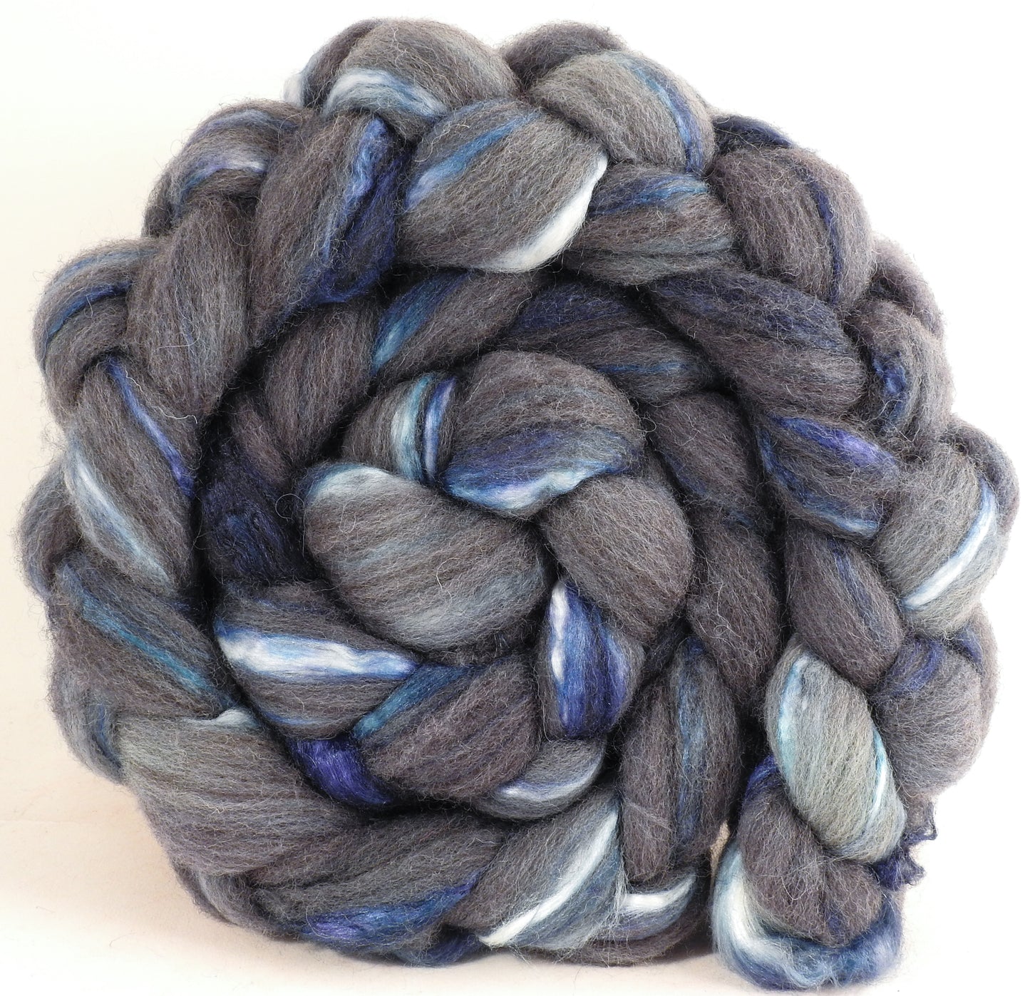 Porpoise (6 oz) - Grey Shetland/ Tussah Silk (70/30)