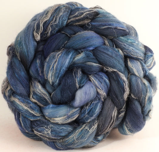 Porpoise - (5.6 oz) Merino/ Tussah Silk/ Natural Flax (50/25/25)