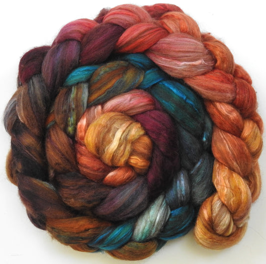 Smaug- ( 5.5 oz) 18.5 mic merino/ camel/ brown alpaca/ mulberry silk/ (40/20/20/20)