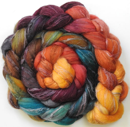 Smaug - Merino/ Tussah Silk/ Natural Flax (50/25/25)