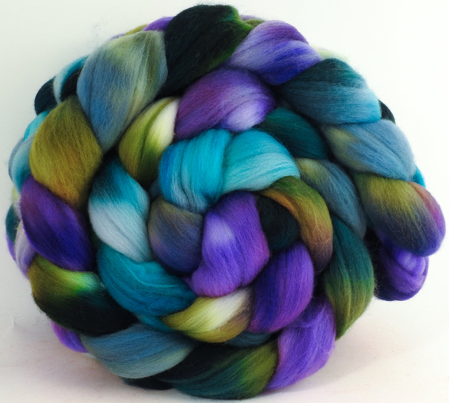 African Violet (5.8 oz) - Organic Polwarth / Tussah silk (80/20)