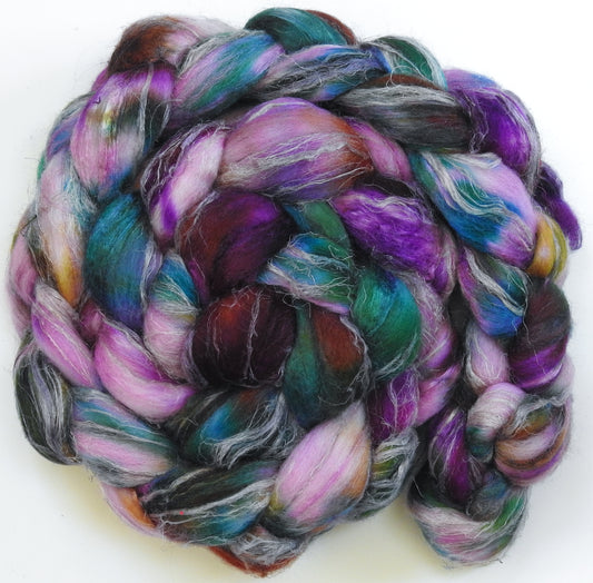 Sweet Violets (5.9 oz) - Merino/ Tussah Silk/ Natural Flax (50/25/25)