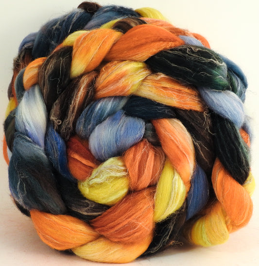 Bonfire (5.7 oz) - Merino/ Tussah Silk/ Natural Flax (50/25/25)