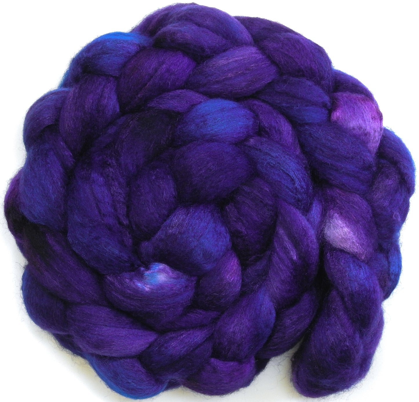 Violet Anemone (5.8 oz) - Blue-faced Leicester/ Tussah Silk (75/25)
