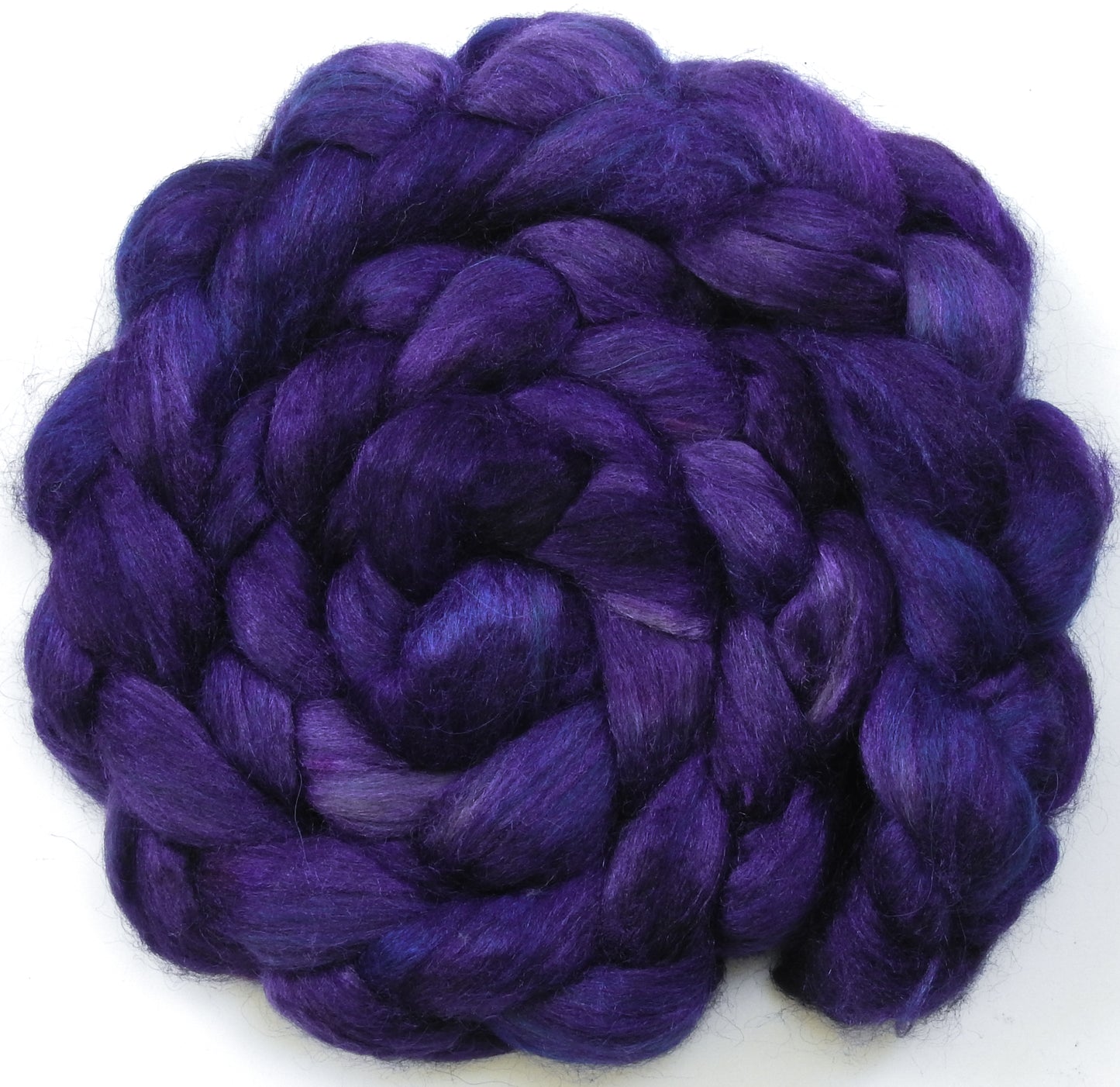 Violet Anemone- Grey Alpaca/Tussah Silk (50/50)
