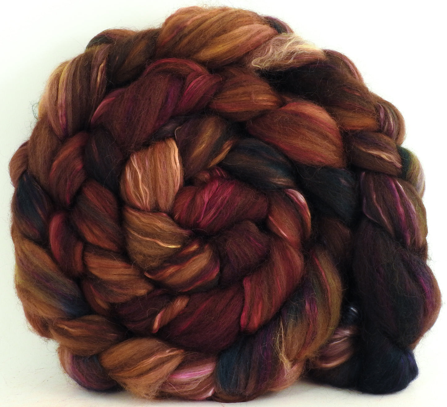 Candy Apples - 18.5 mic merino/ camel/ brown alpaca/ mulberry silk/ (40/20/20/20)