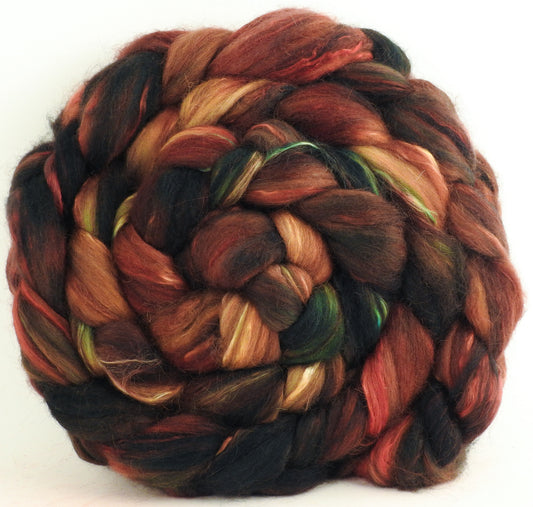 Smudge -5.6 oz - 18.5 mic merino/ camel/ brown alpaca/ mulberry silk/ (40/20/20/20)