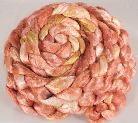 100 % Tussah Silk Top - Pink Grapefruit - Inglenook Fibers