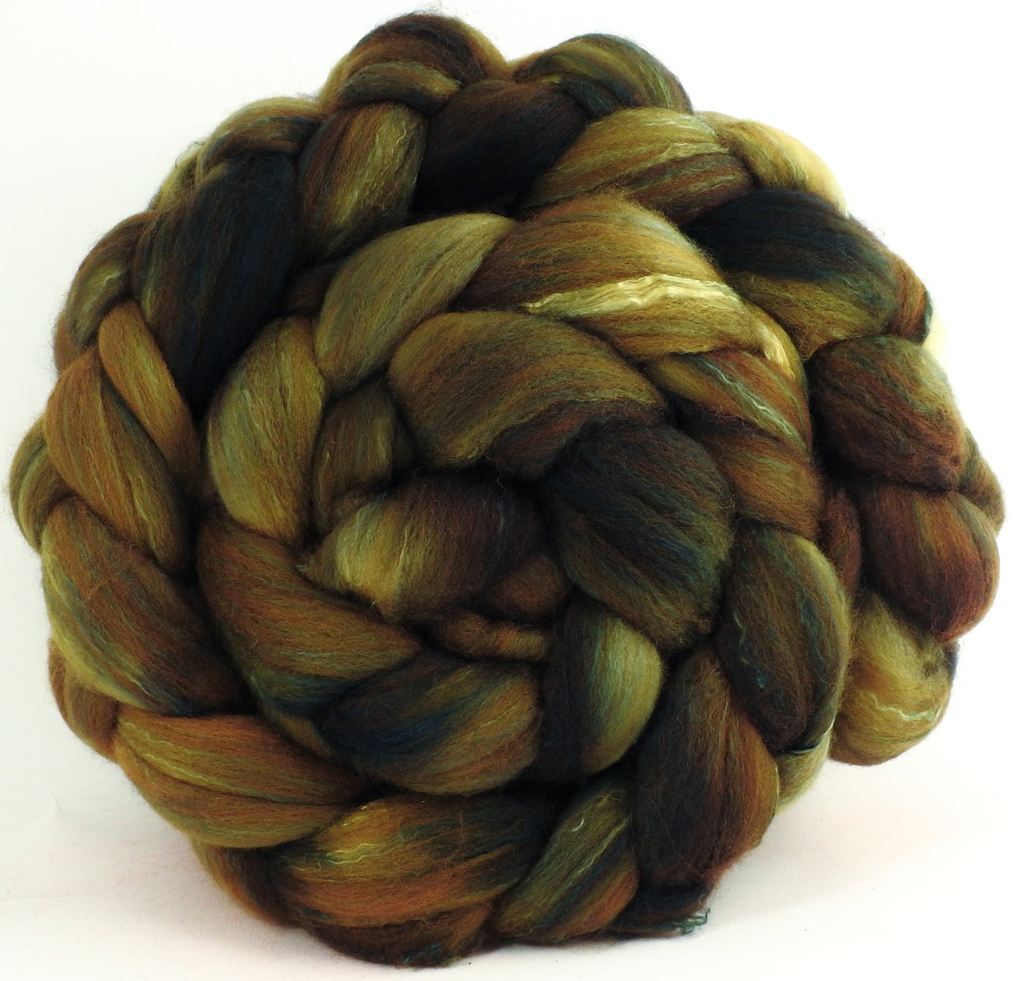 Bracken (5.6 oz) - Organic Polwarth / Tussah silk (80/20)