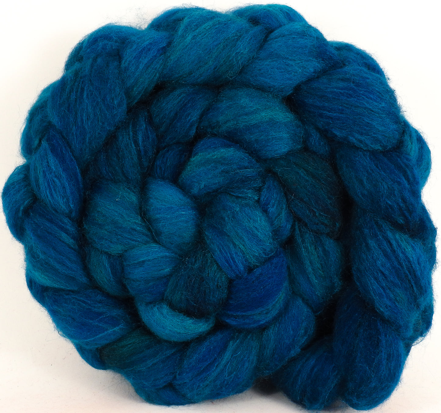 British Southdown/ tussah top (65/ 35) - Bay (5.3 oz) - Inglenook Fibers